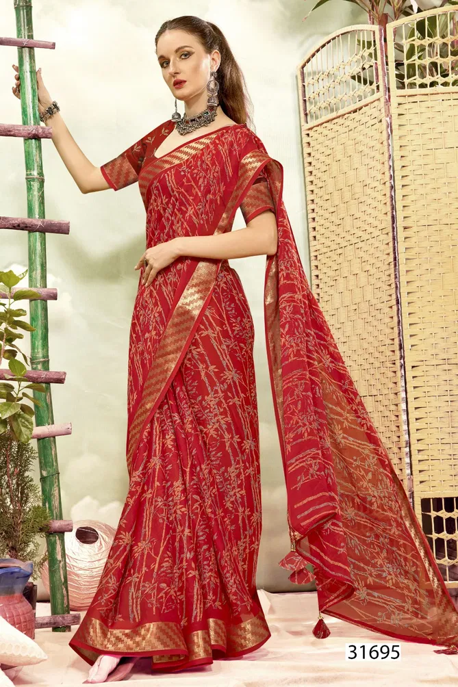 Jiya Vol 15 By Vallabhi Georgette Printed Sarees Suppliers In India